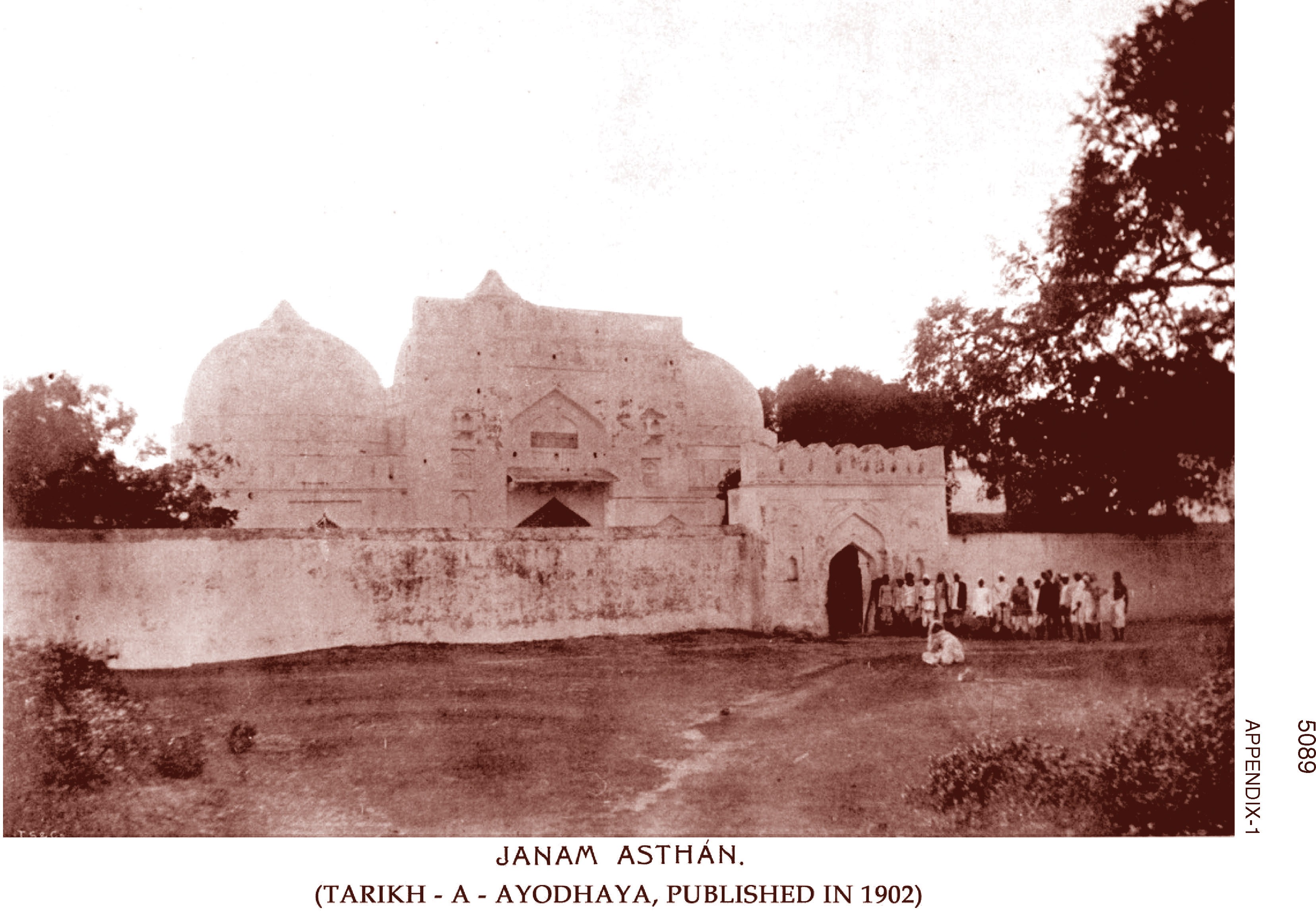Rama Janma Bhumi in 1902