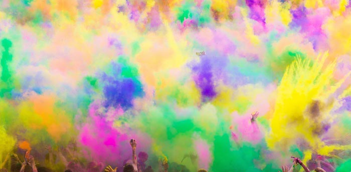 the festival of colors